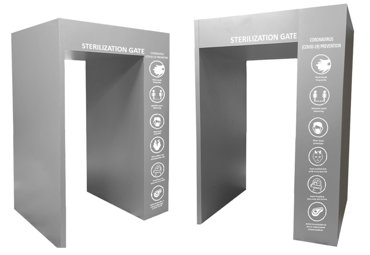 Disinfection Gates & Tunnels - Etisalat Facilities Management, UAE
